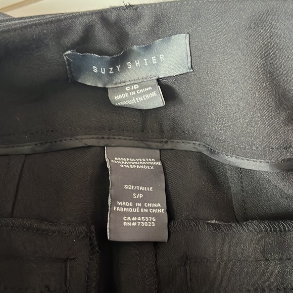 SUZY SHIER BELTED DRESS PANT NEW WITH TAGS IN SIZE SMALL - Picture 4 of 5